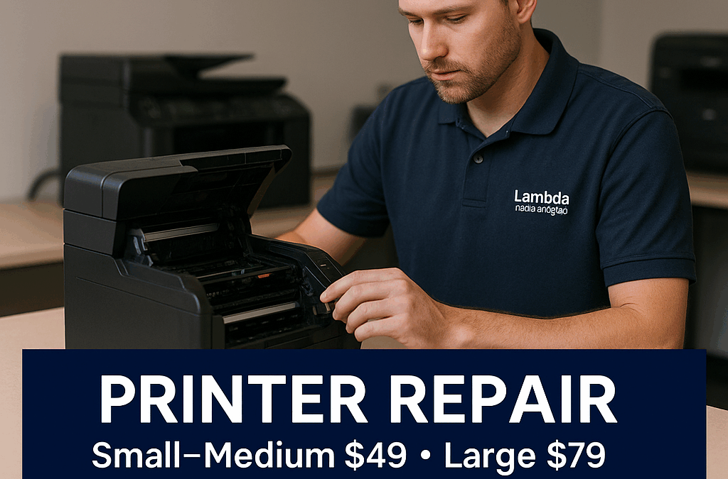 Printer Repair in Saskatoon: What You Need to Know